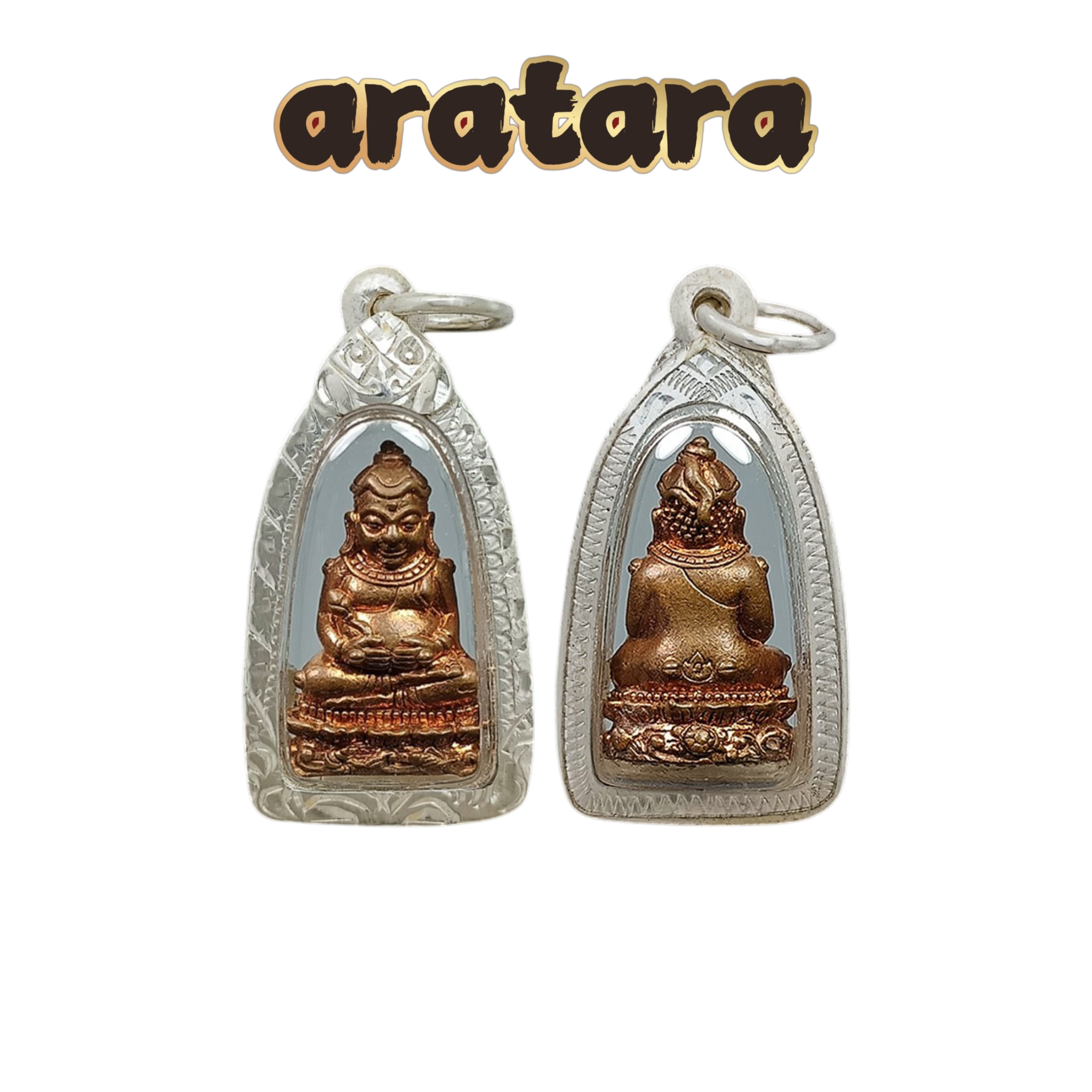 BE 2555 Phra-achan Waen Wat Pa Pracha Samakkhi Tham Maha Millionaire Needle Lotus Buddha Amulet