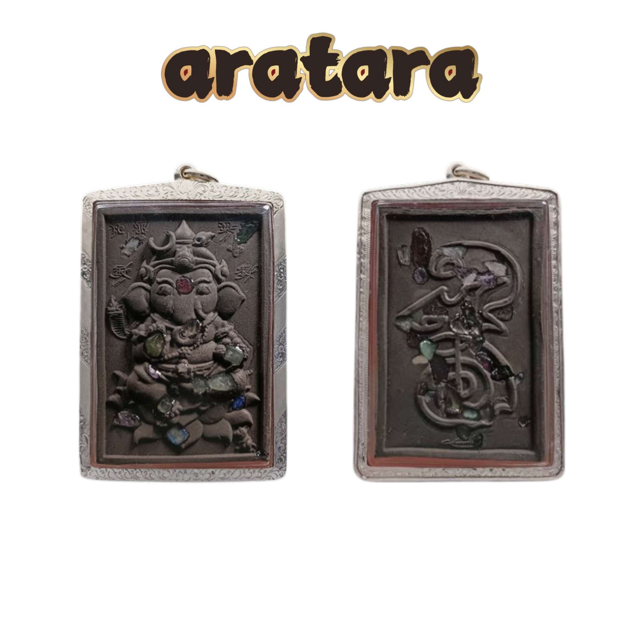 BE 2562 Kruba Krissana Wat Khao Or Phra Pikanet (Ganesha) Amulet