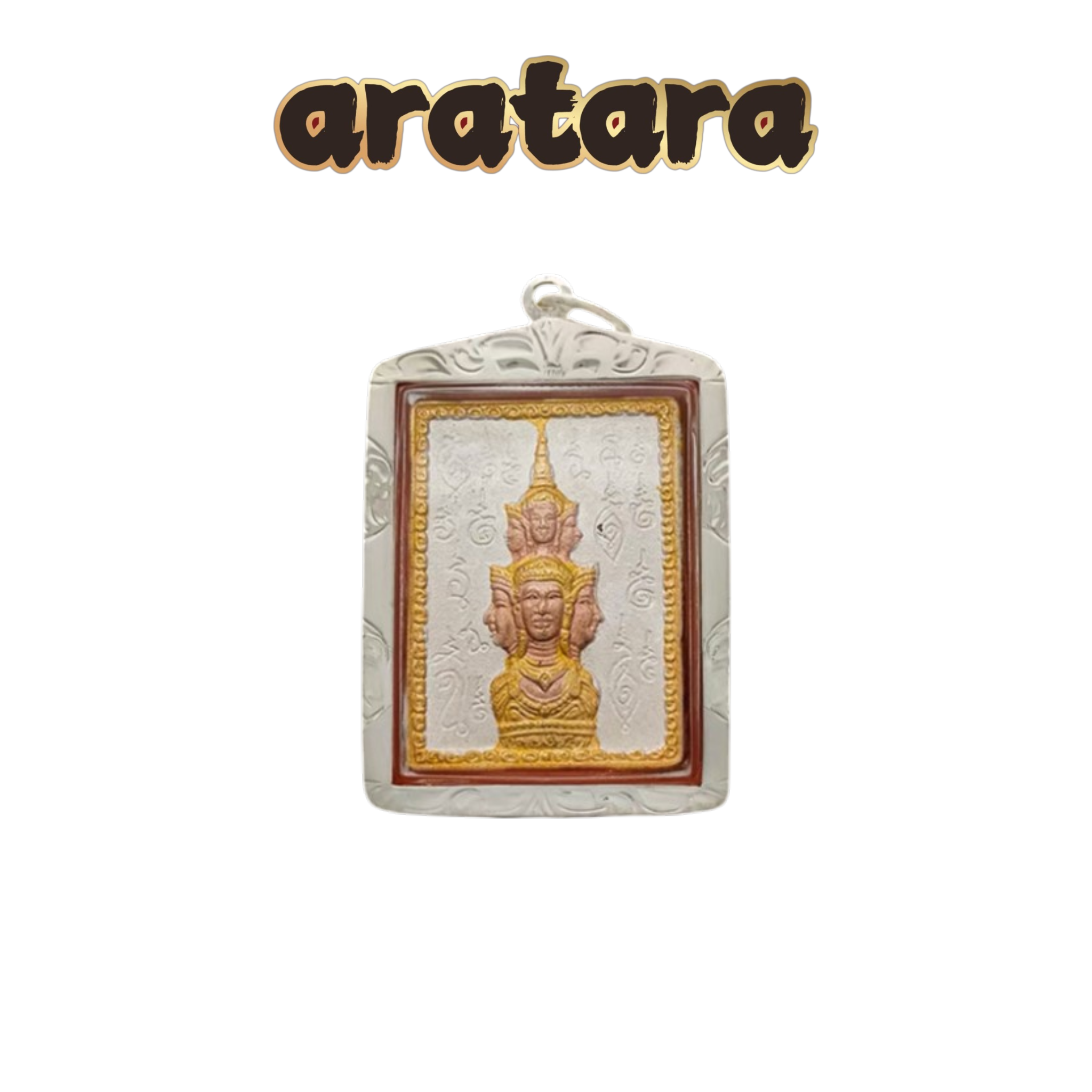 BE 2550 Wat Phra Mahathat Woramahawihan Stamp Edition Jatukham Ramathep (Phra Phrom) Amulet