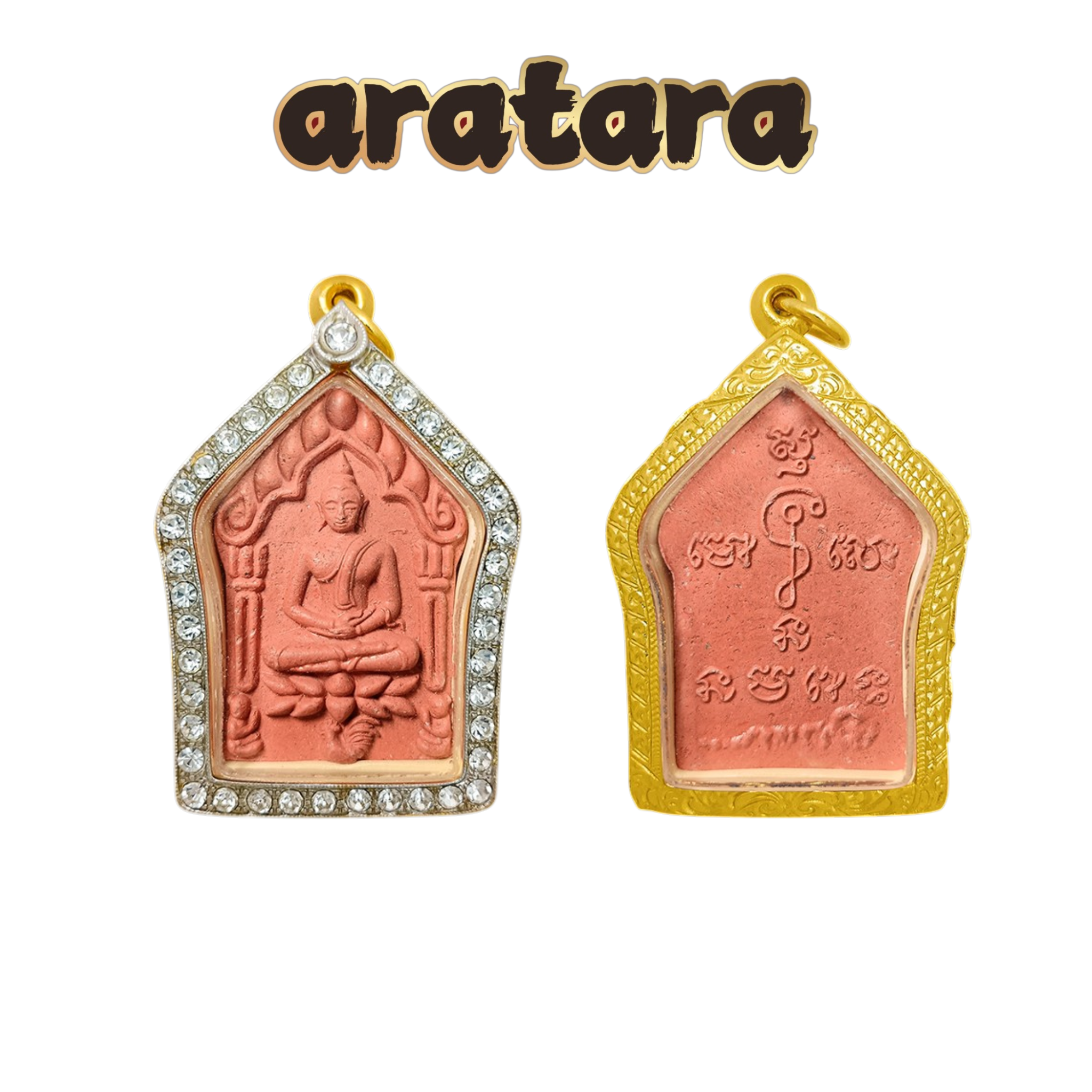 BE 2560 Kruba Krissana Wat Khok Udom Thong Phra Khun Paen Riding Rooster Amulet