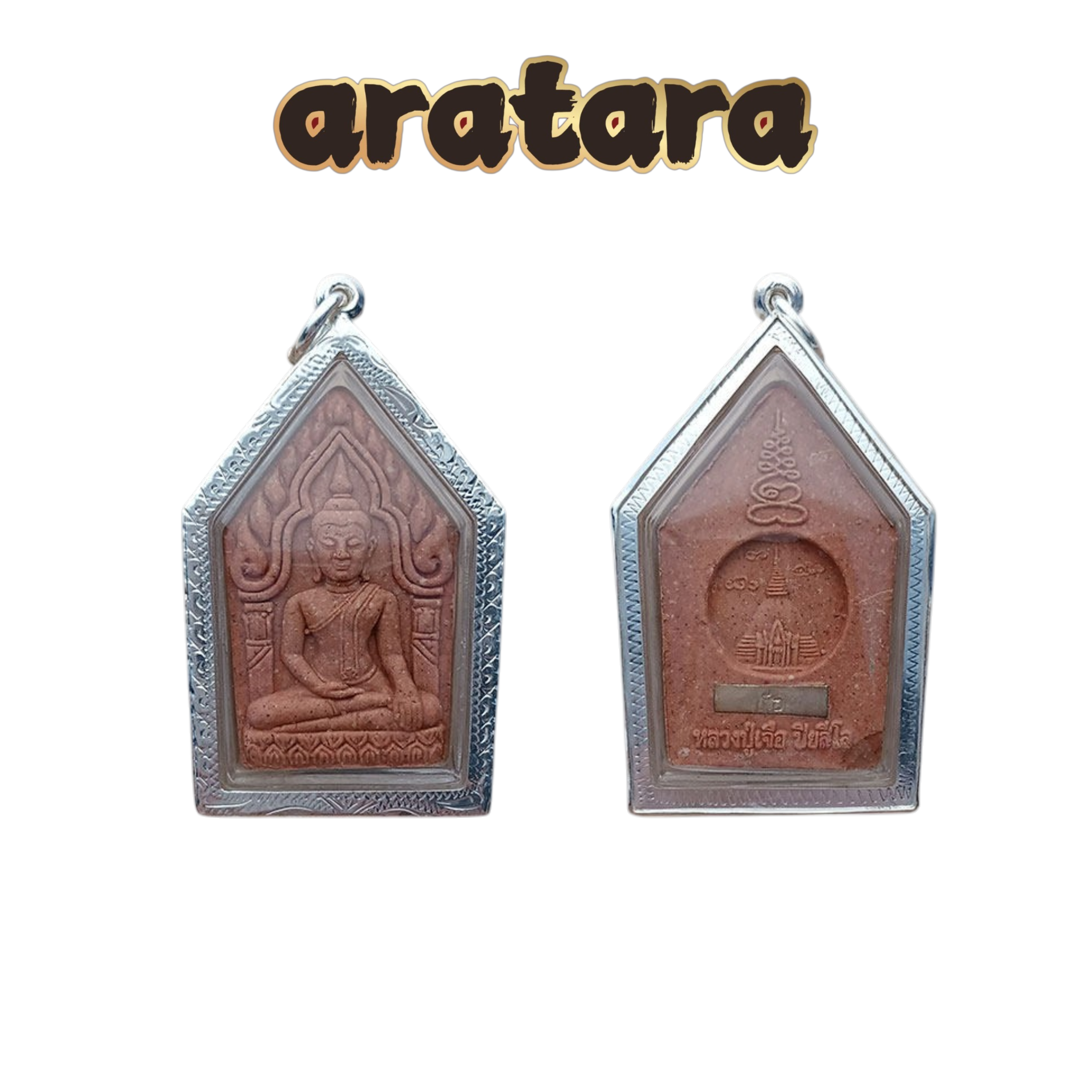 BE 2551 Luang Phor Chae Wat Luang Phor Chae Reverse Hand Phra Khun Paen Amulet