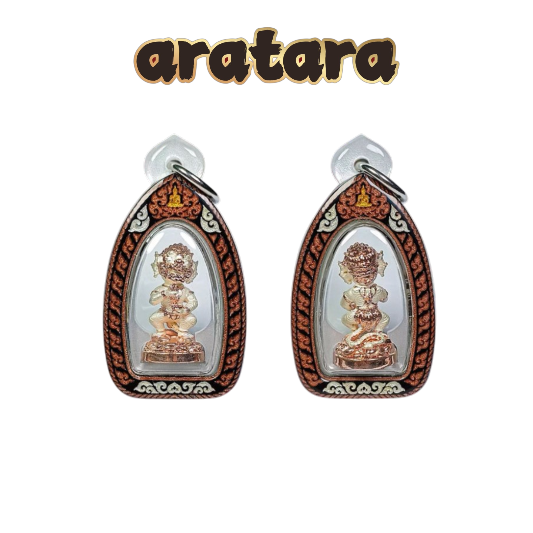 BE 2566 Kruba Khamfan Wat Ko Chok Maha Rich Edition Mini Standing Five Eyes Four Ears Amulet