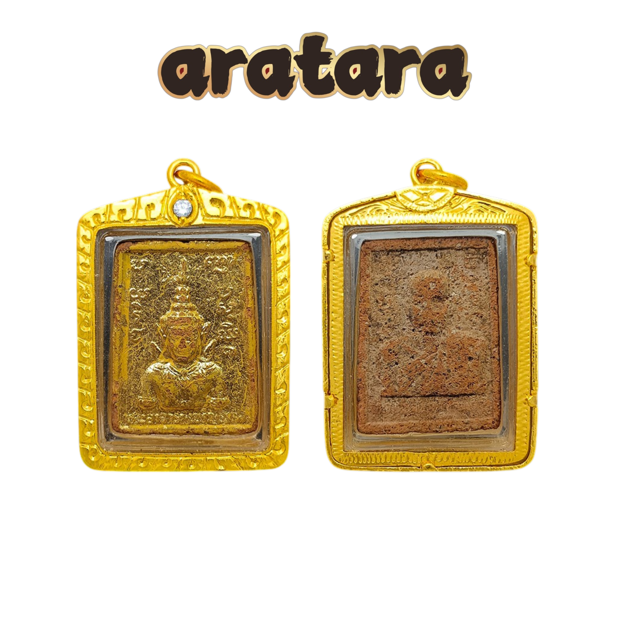 BE 2527-2545 LP Pinak Wat Sanamlao Tan Charoen Thong Ruesi Amulet