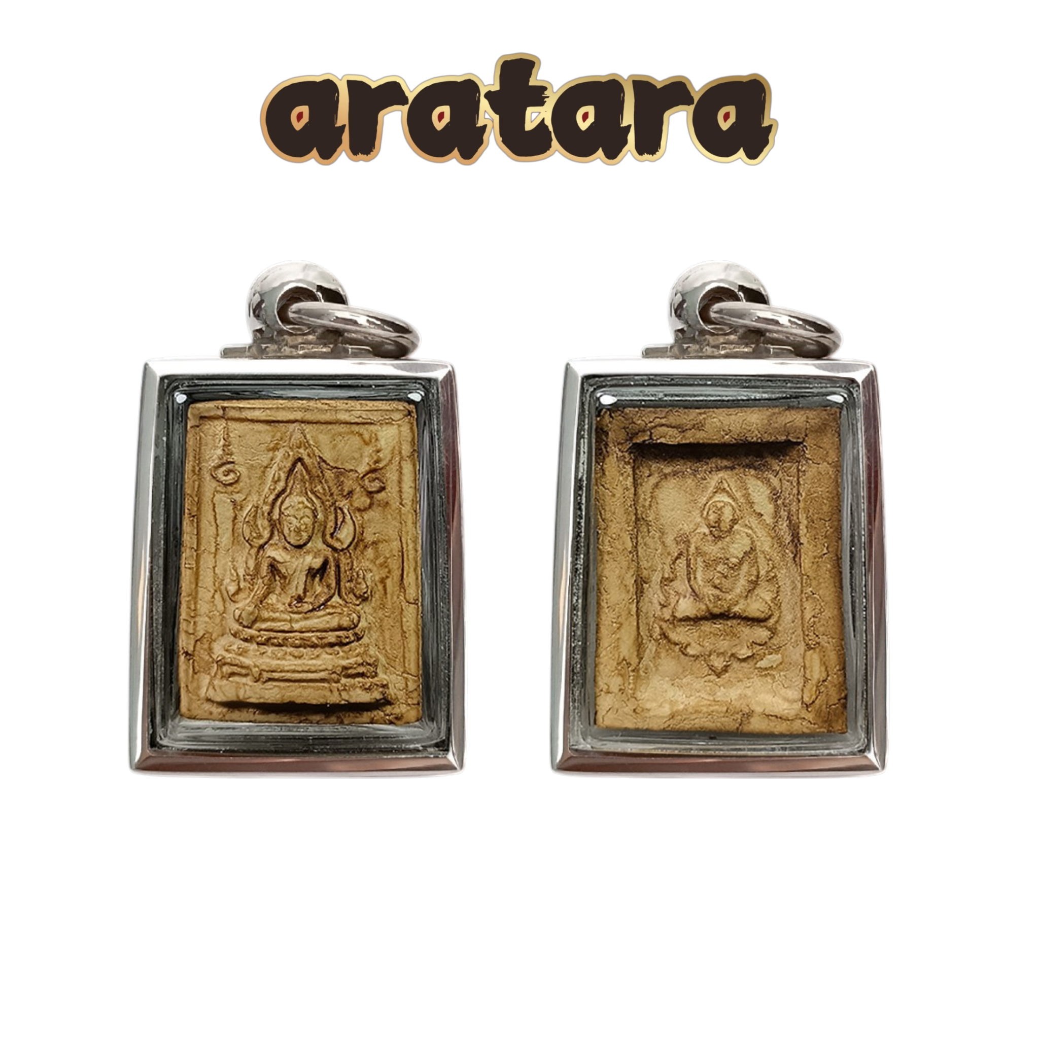 BE 2534 Luang Phor Ruesi Lingdam Wat Ta Sung 2nd Batch Phra Buddha Chinnarat Amulet