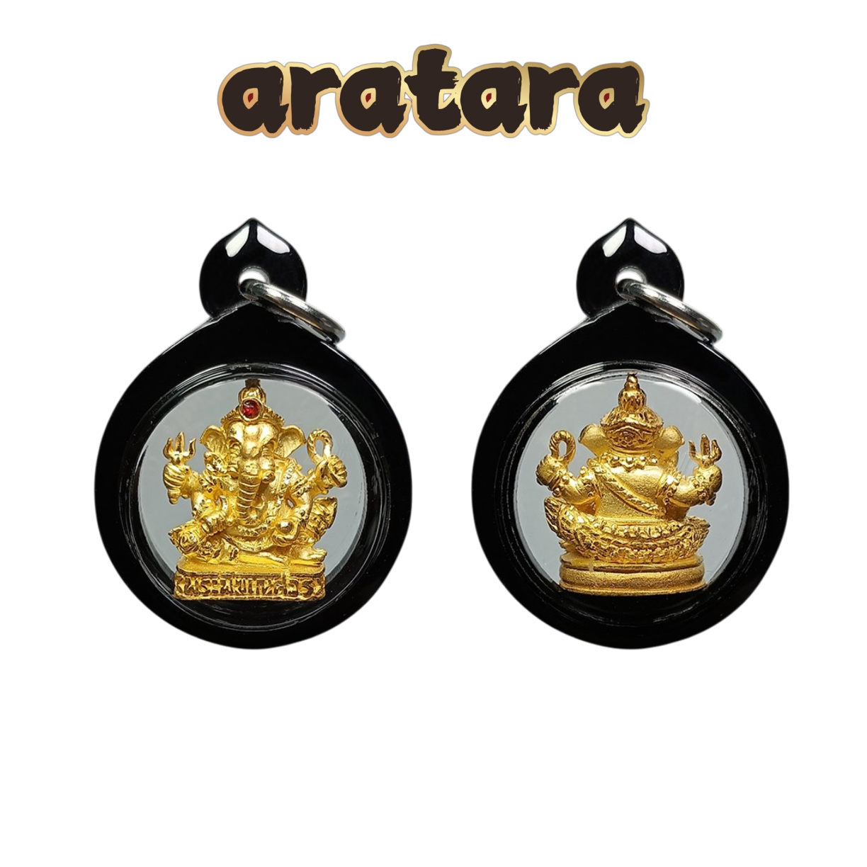 BE 2567 Wat Dragon Lotus Three Saints Wealth Attraction Takrut Bracelet (Gold Version)