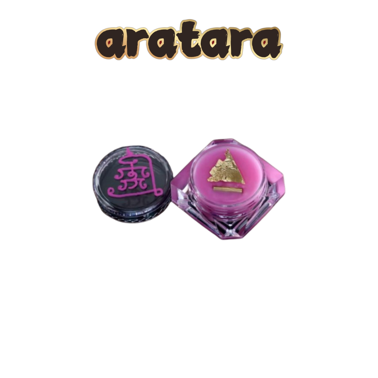 BE 2567 Kruba Baeng Pink Gold Holy Wax (King of Salika Edition)
