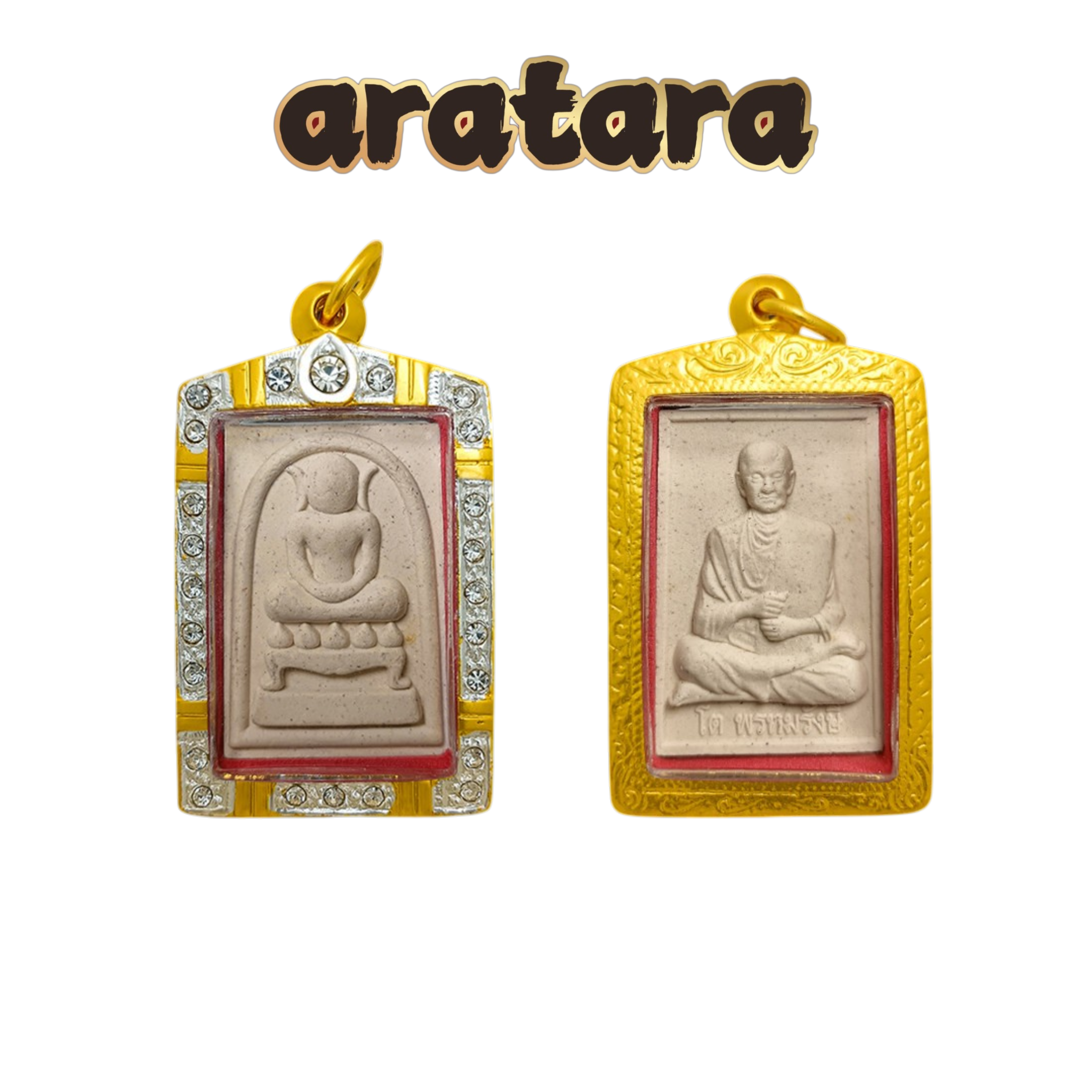 BE 2550-2557 Wat Nak Klang Worawihan Grand Ceremony Ajahn Toh Big Ear Somdej Amulet (18-Year-Old Vintage)
