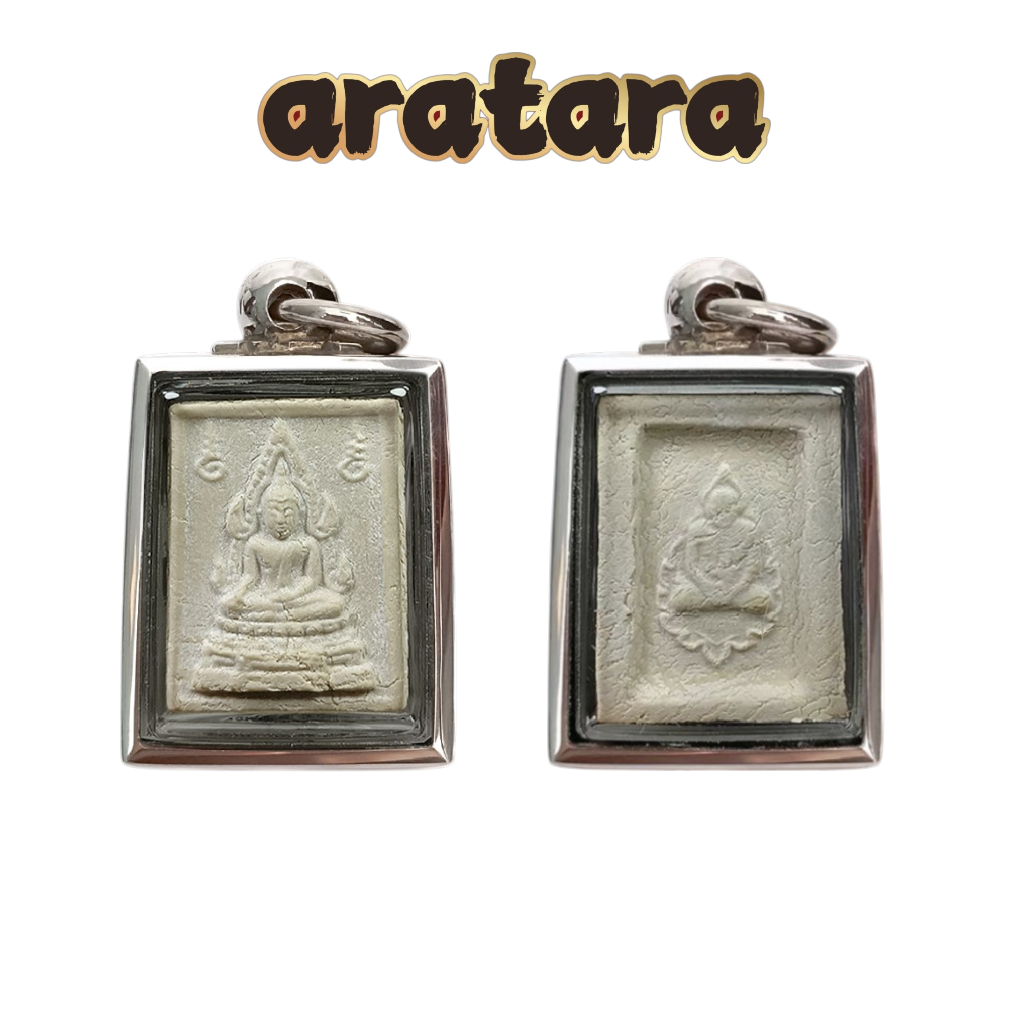 BE 2534 Luang Phor Ruesi Lingdam Wat Ta Sung 2nd Batch Phra Buddha Chinnarat Amulet