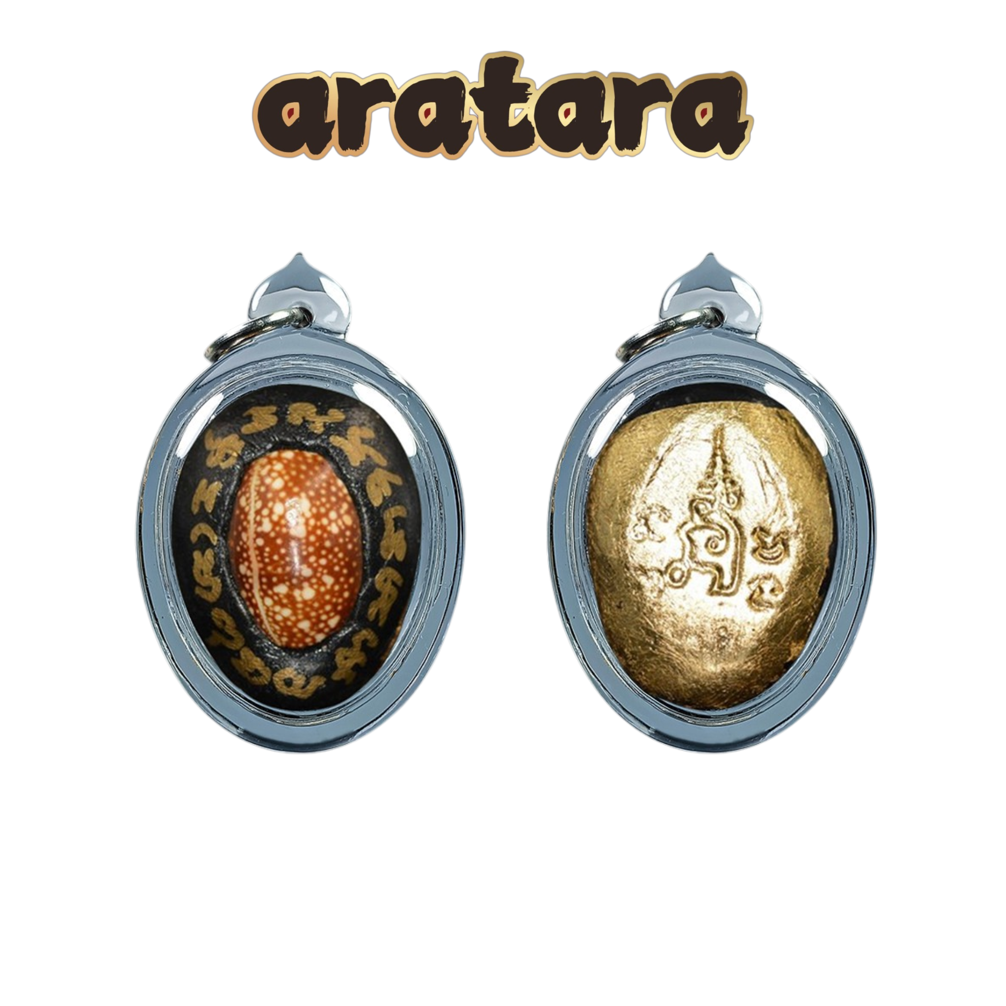 BE 2542 Luang Phor Lerd Wat Khao Phu Din Bia Gae (Protection Shell) Amulet