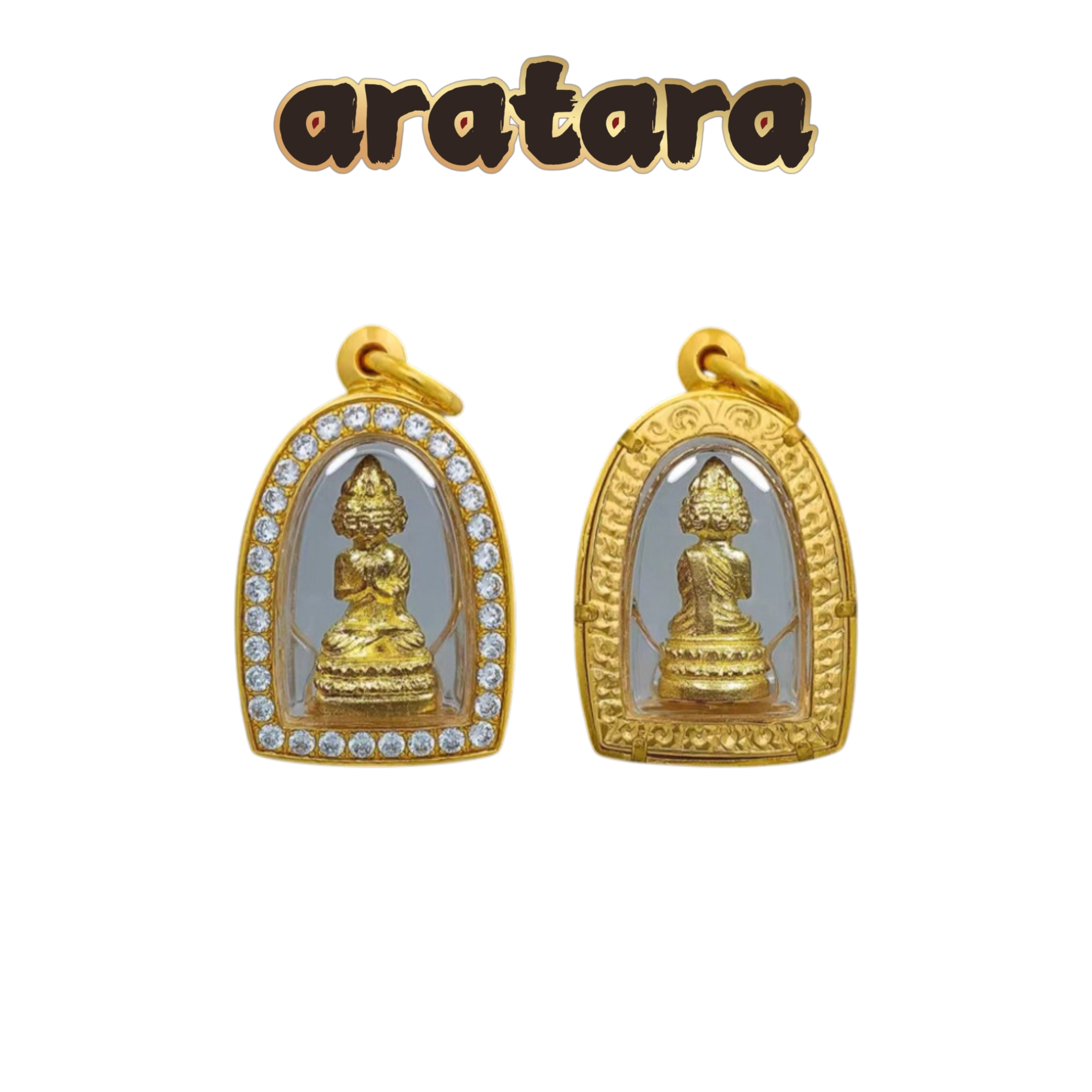 BE 2551 Luang Pu Somboon Wat Laeng Nu Nine-Faced Wealth Buddha Amulet