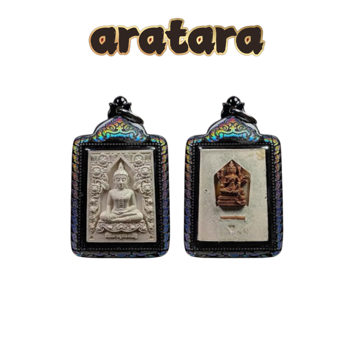 BE 2555 Kruba Subin Fu Wang Buddha Phra Somdej Amulet