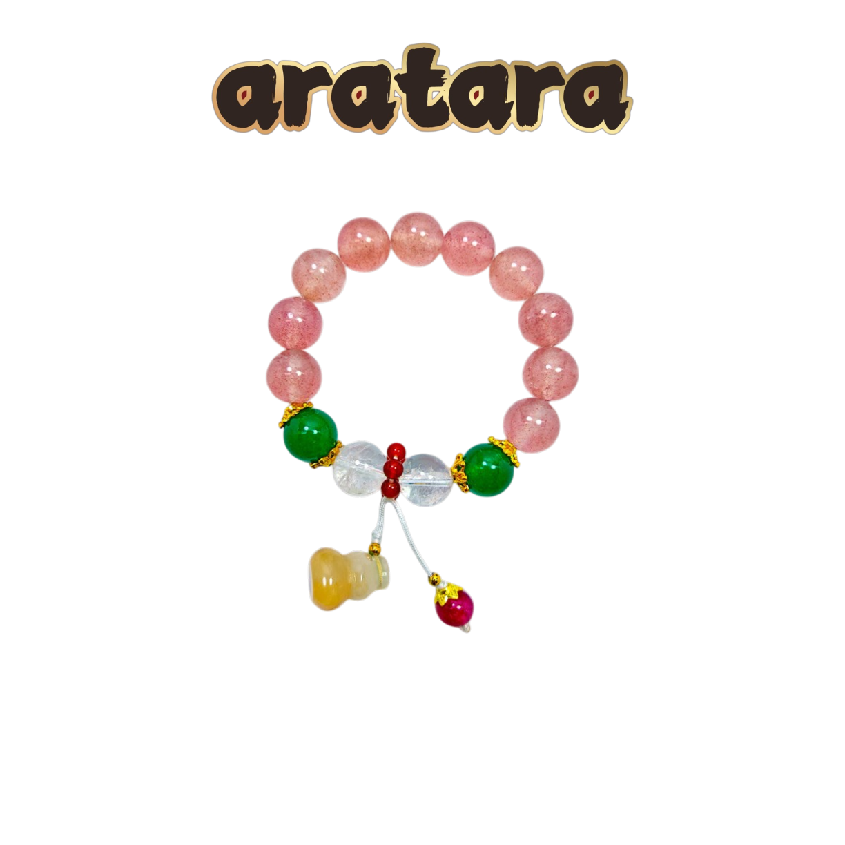 BE 2558 Luang Phor Sod Wat Paknam Golden Gourd Protective Energy Bracelet
