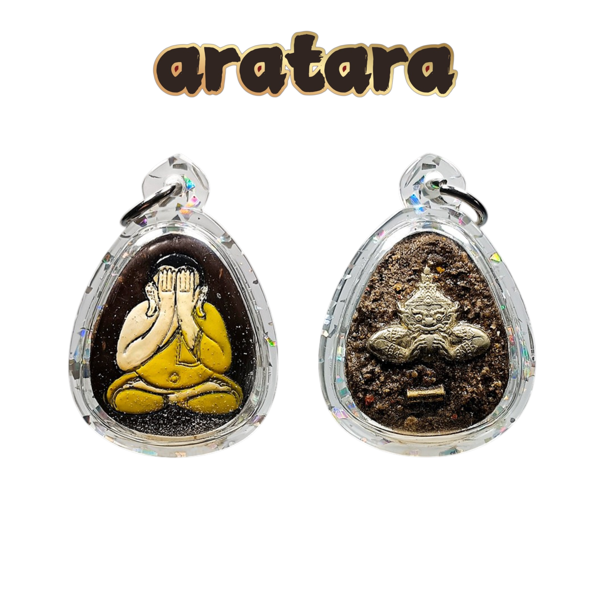 BE 2564 Luang Phor Maha Sila Wat Pa Ban Batae Naga Coconut Shell Phra Pidta Amulet